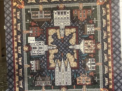 Dowdle Folk Art 550 Piece Puzzle Temples