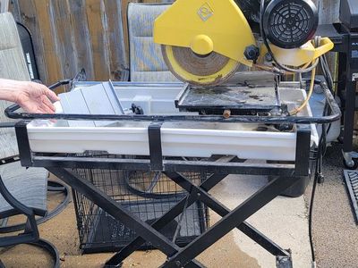 Wet Tile Saw 10"