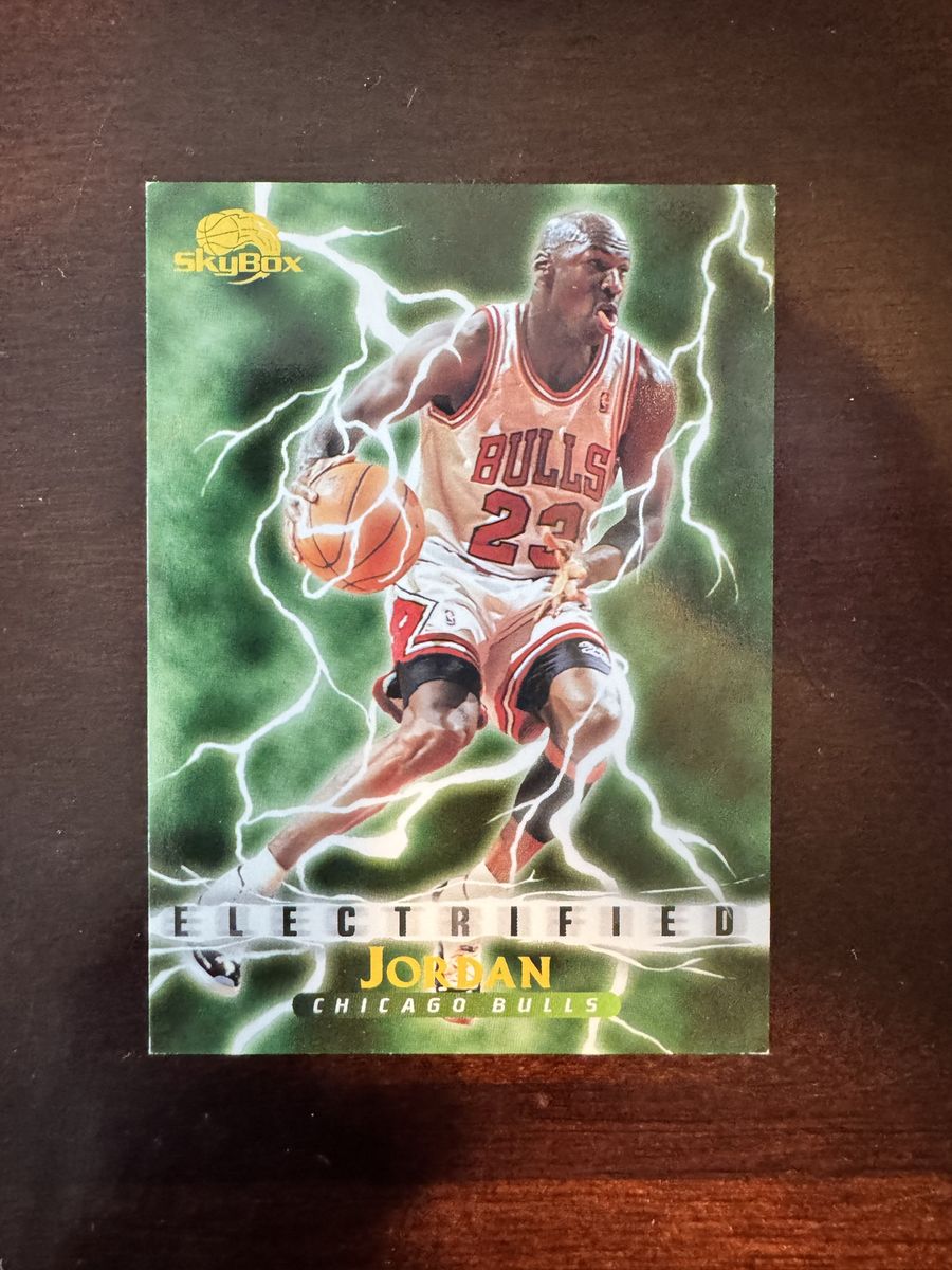 1996 Skybox Michael Jordan "Electrified" #278 Chicago Bulls 