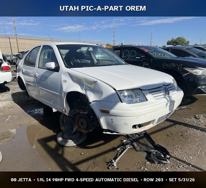 2000 Volkswagen Jetta Mk4 Parts - UTPAP Orem