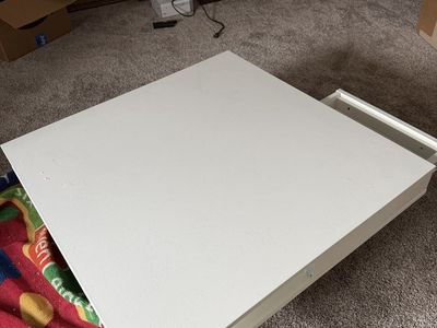 Modern White Coffee Table – Minimal Style