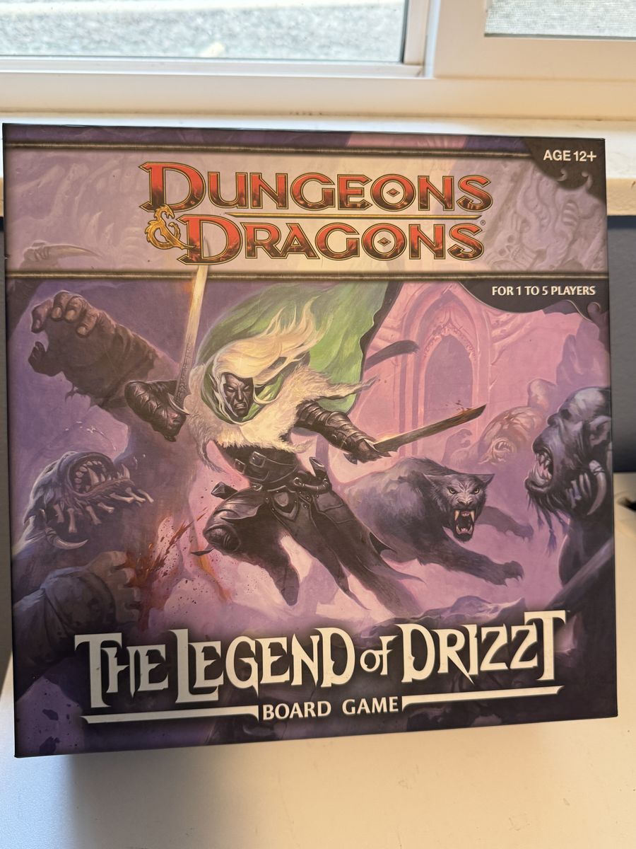 *NEW* D&D The Legend of Drizzt Board Game (Factory Sealed!) WILL DELIVER