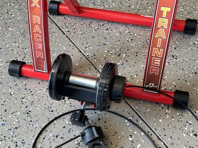 RED Race Products Max Racer Bike Trainer Indoor Cycling Stand