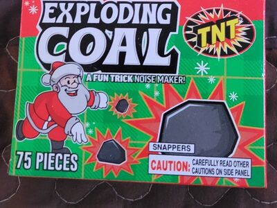 Exploding coal