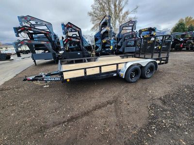 2026 PJ Trailers 7X16 UL 7K Utility Trailer