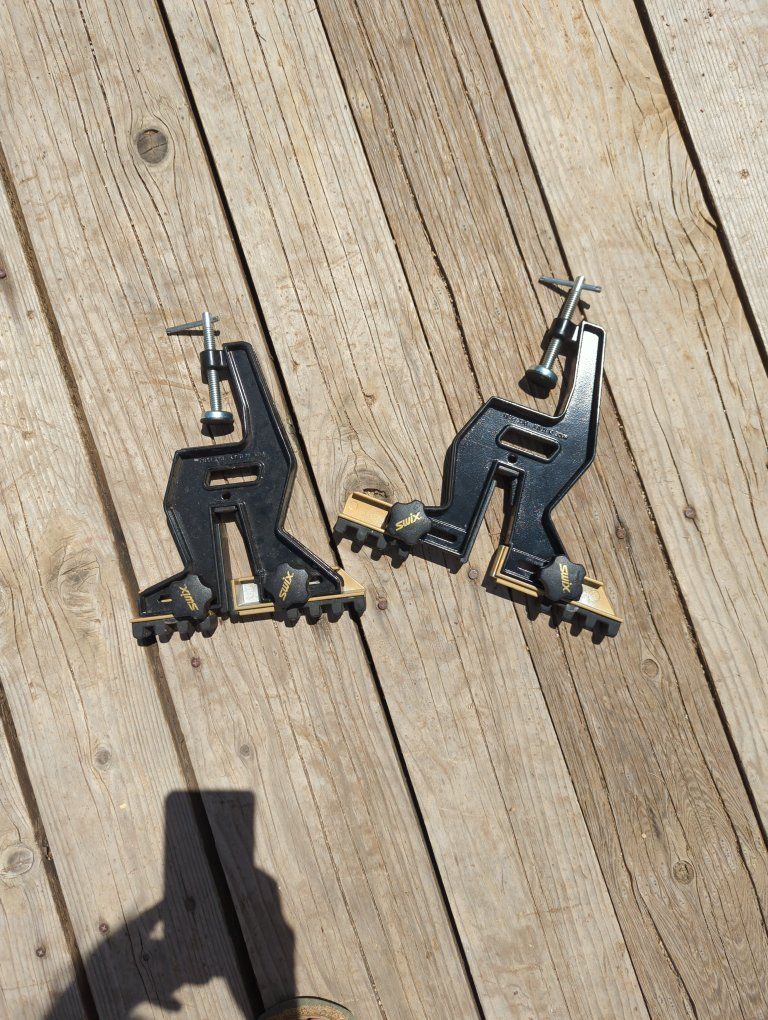 Swix Snowboard Vise Clamp Set - Tune, Wax, Repair Snowboard