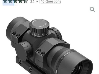 Leupold Freedom RDS BDC 1x Red Dot w/ Mount - 1 MOA Dot (Mount included)