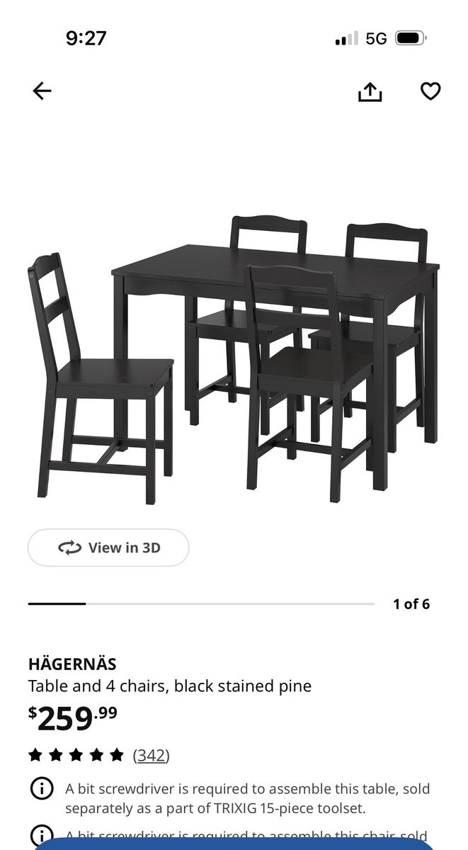 Ikea kitchen Table