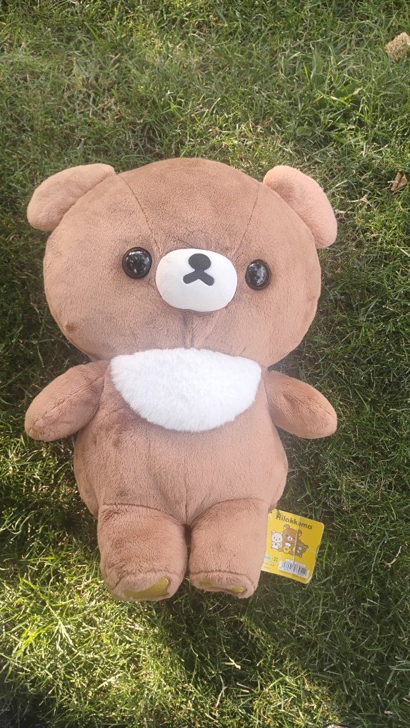 Rilakkuma San-X Brown Bear Plush Stuffed Animal Toy,