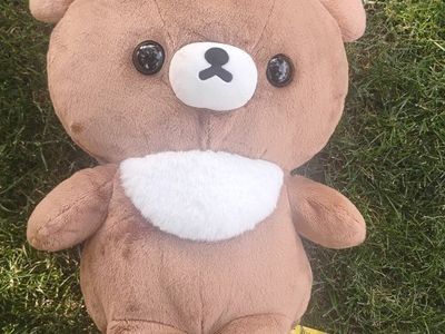 Rilakkuma San-X Brown Bear Plush Stuffed Animal Toy,