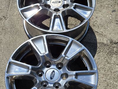 2 FORD F150 18in rims $100 OBO