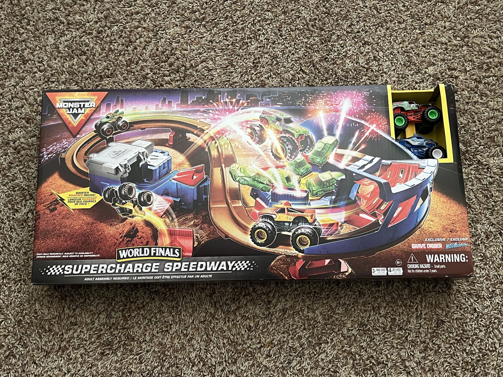 NEW: Monster Jam Supercharge Speedway