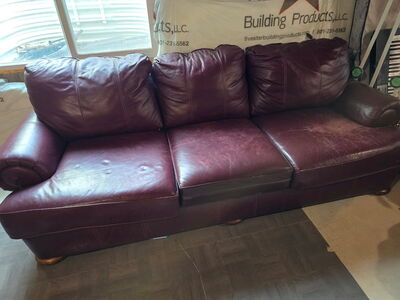 Maroon Couch