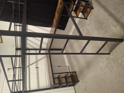 Loft Full sized Bed w/desk and ladder