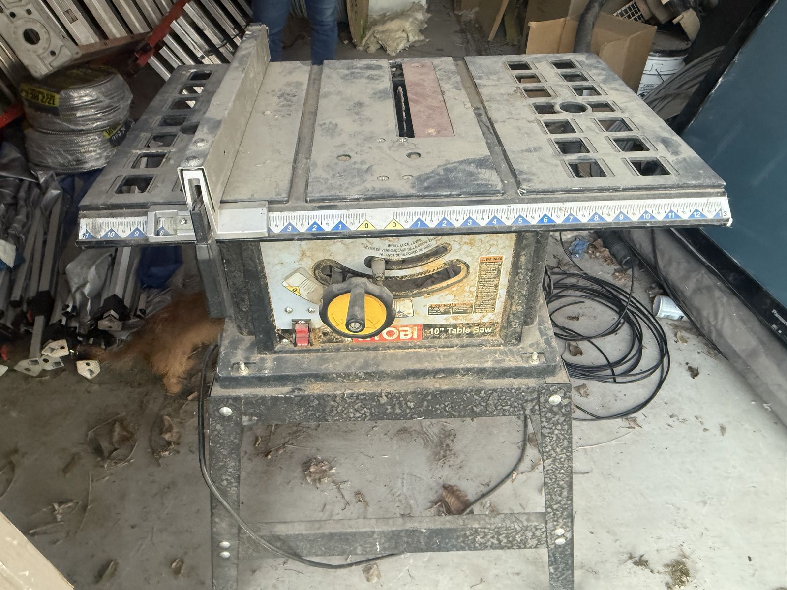Ryobi table saw