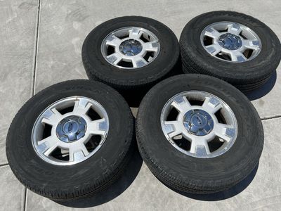 Goodyear Wrangler Tires with Ford Wheels - Set of 4