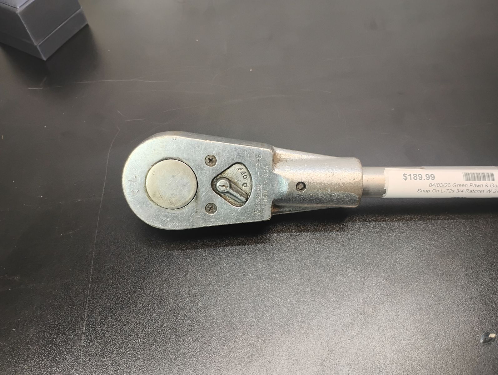 Snap-On Snap-On L-72-S 3/4" Ratchet 20" Handle