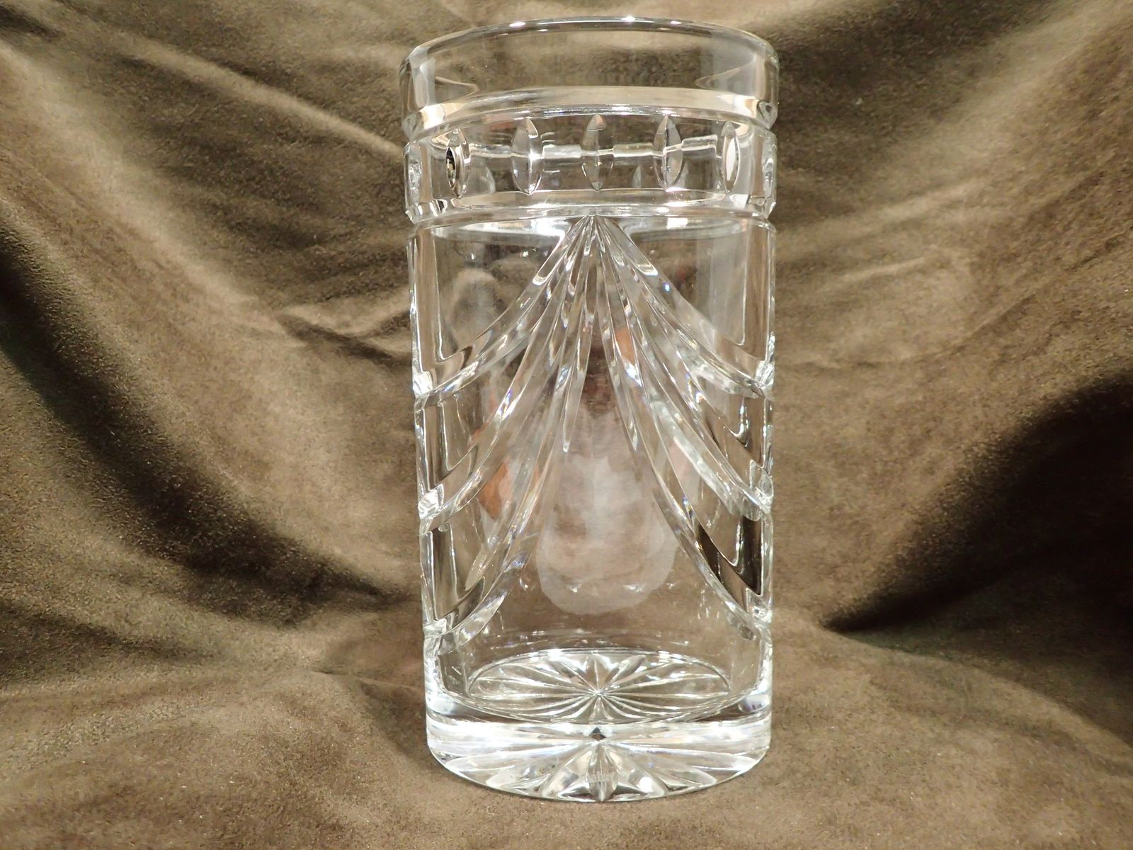 Waterford Crystal Oval Overture Vase Great for Mothers Day Flowers!