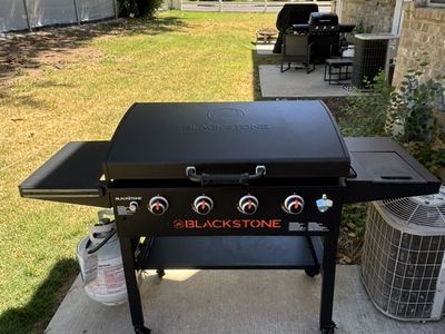 36 Black Stone Griddle With Hood