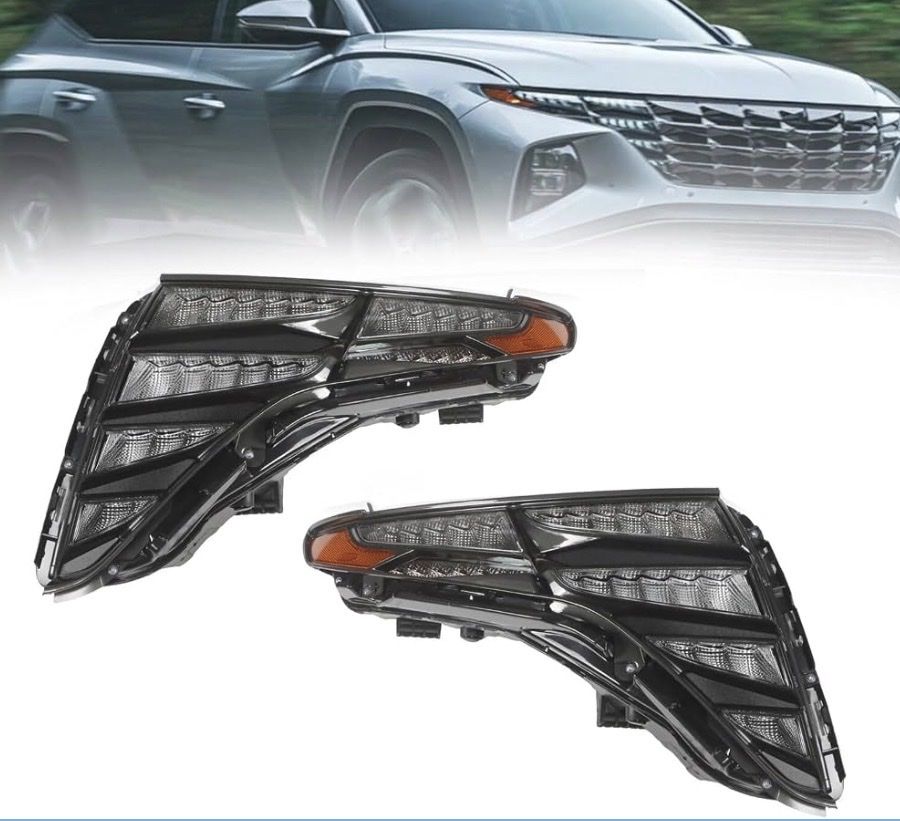 22-24 Tucson EV SE SEL XRT Urban Essential Limited Preferred Driver Passenger Side LED DRL Replace 92208CW010 92207CW010