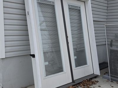 New Premium Therma-Tru Fiberglass French Doors with Built-In Blinds! Patio, back, front door