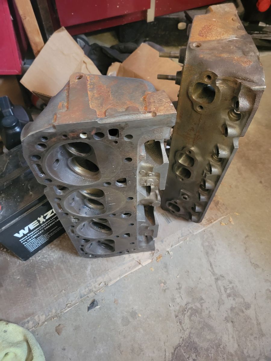 Small block chevy bare heads