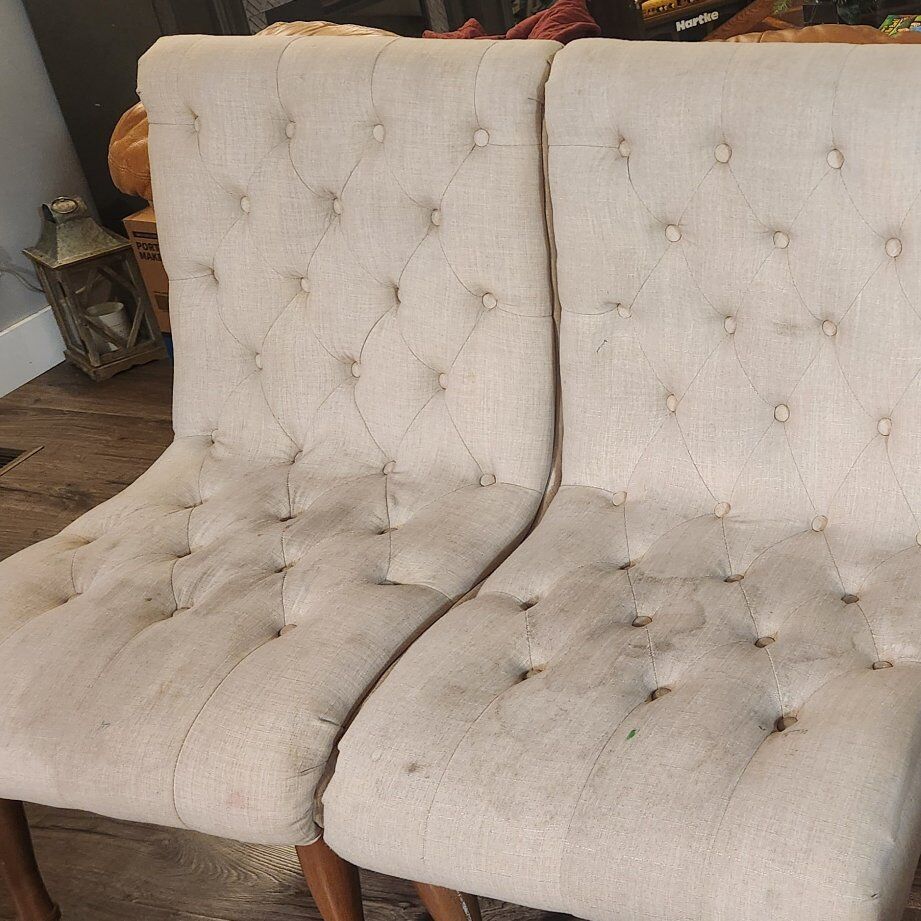 matching pair of chairs