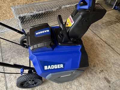Badger snow blower