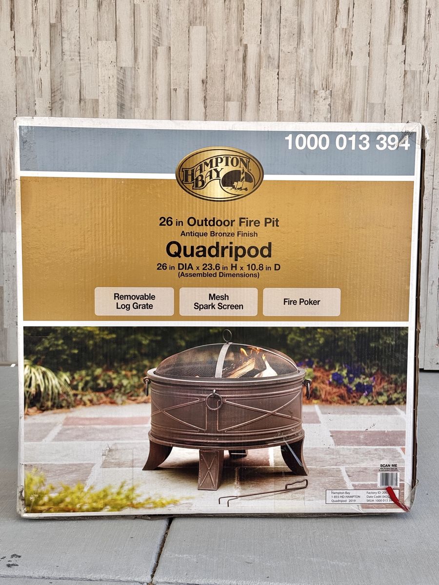 26 in OUTDOOR FIRE PIT