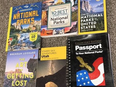 National Parks Adventure Book Set + Blank Passport Journal