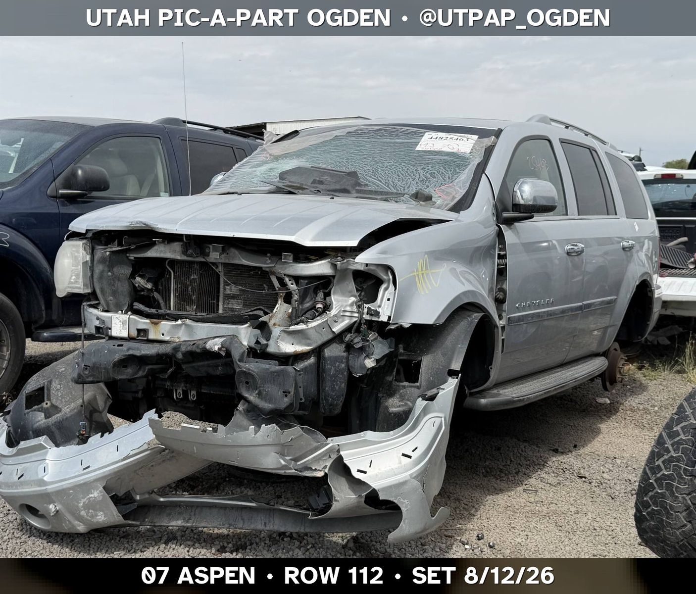 Just In! 2007 Chrysler Aspen Parts - UTPAP Ogden