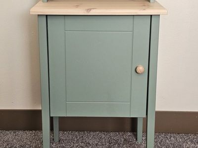 night stands. 2 seafoam green.