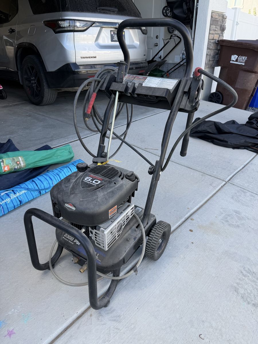 Excell 2300 PSI Gas Pressure Washer with Briggs & Stratton 6.0 HP Engine