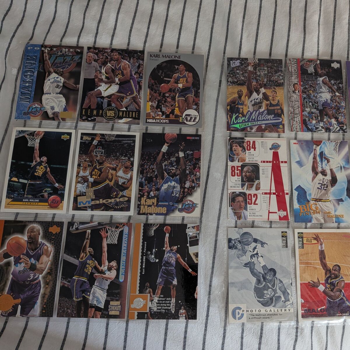18 Card Karl Malone Collection