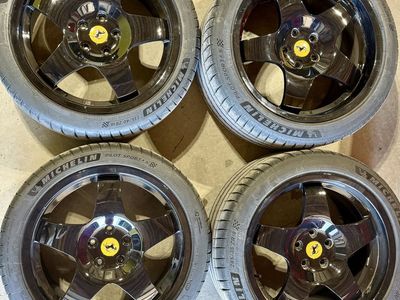 Ferrari 360 custom forged wheels and new PS4S’s