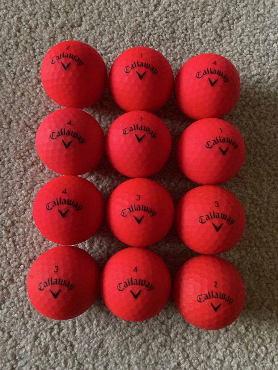 Callaway FireRed EXC-NM 12/$9
