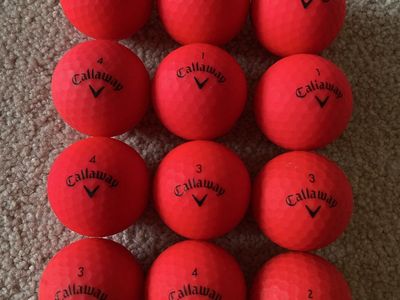 Callaway FireRed EXC-NM 12/$9