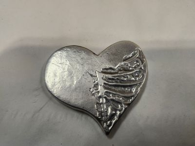 5 Troy oz .999 pure silver