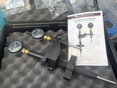 Monaco Tool 20070 Injector Timing Gauge Kit for Cummins Engines (NH, NT, L10 & V)