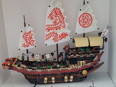 Lego Ninjago Destiny's Bounty-100% complete including minifigures