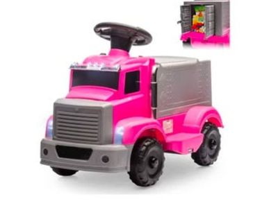 6V Ride On Truck Toy for Kids Ages 3+, Pink