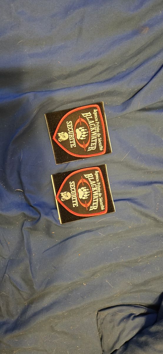 2 blackwater arm patches