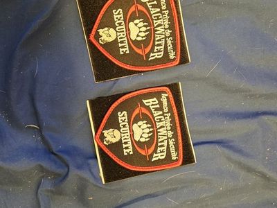 2 blackwater arm patches