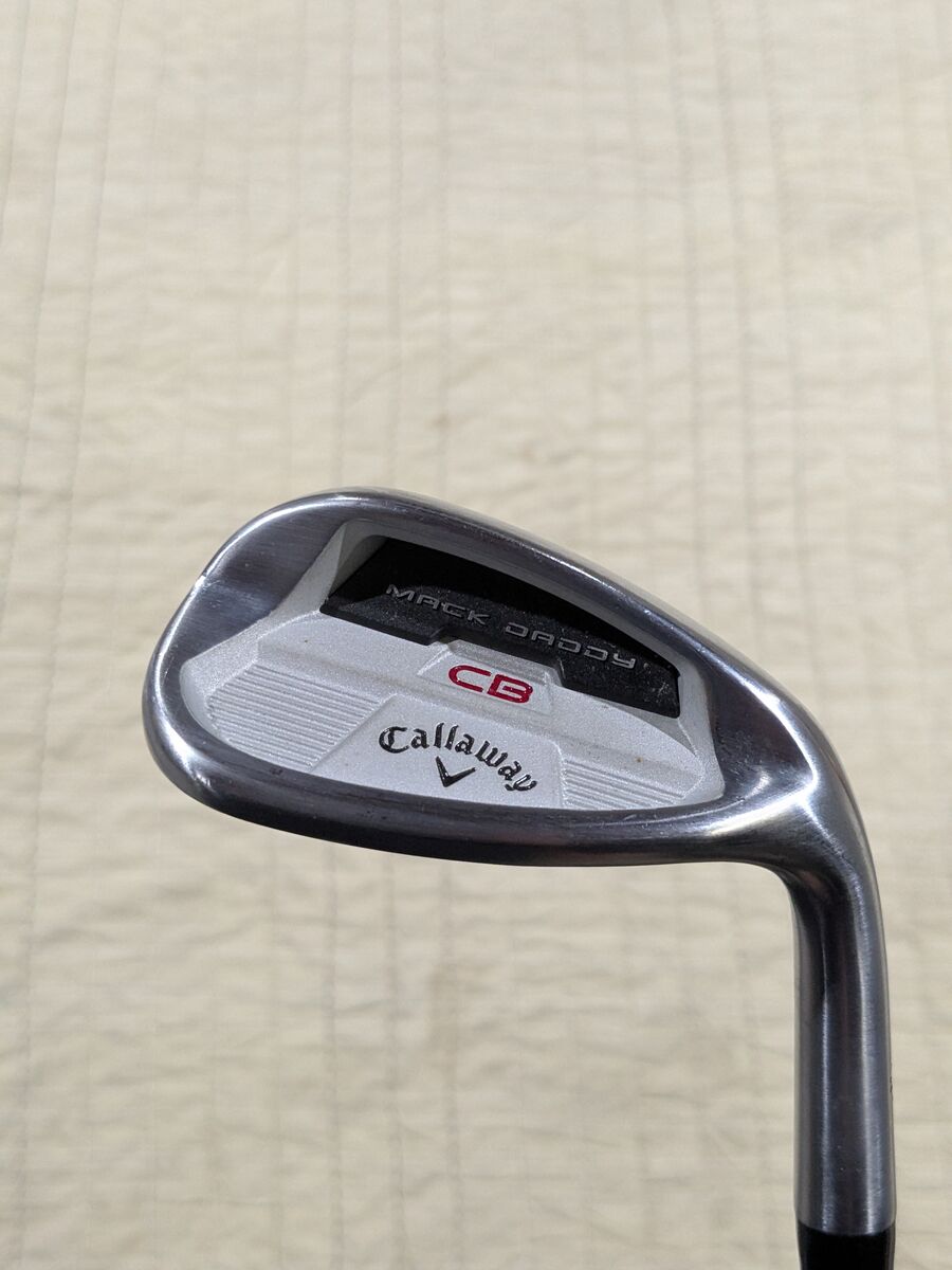 Wedge with Calloway CB Mackdaddy 56 degree head and steel KBS by FST HiRev 2.0 10 S shaft