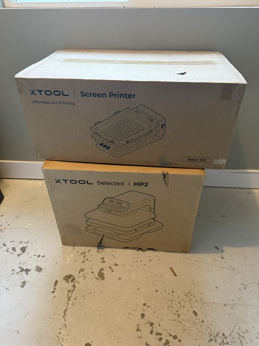 Screen Printer & Heat Press