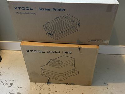 Screen Printer & Heat Press