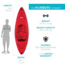 Lifetime Pacer Kayak (Paddle Included)