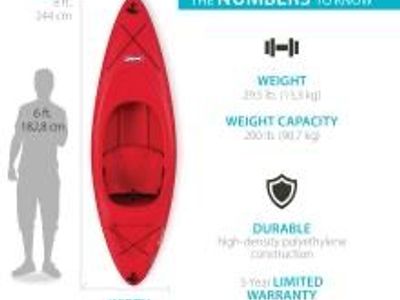 Lifetime Pacer Kayak (Paddle Included)