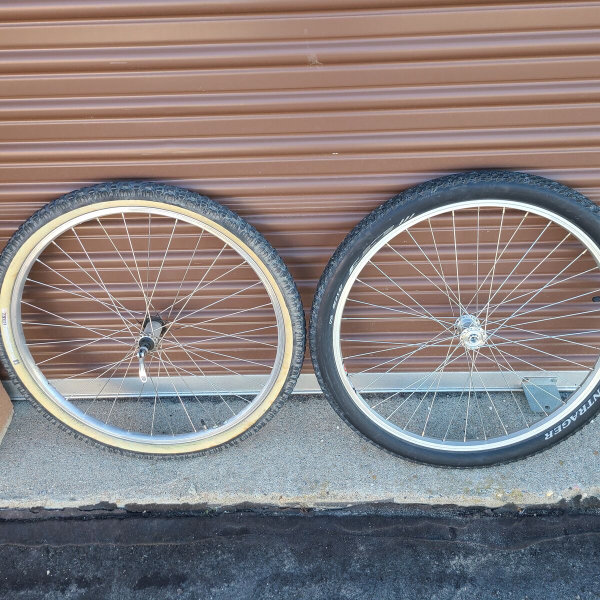 26" wheelset - non matching