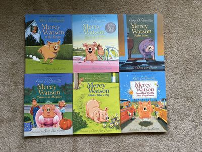 Mercy Watson Books 1-6, by Kate DiCamillo (paperbacks)
